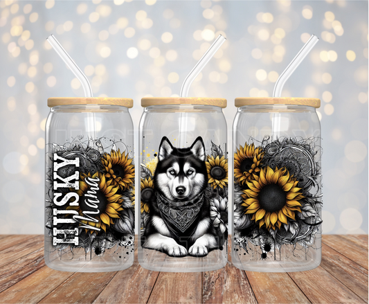 Husky Mama 16OZ UV DTF Wrap
