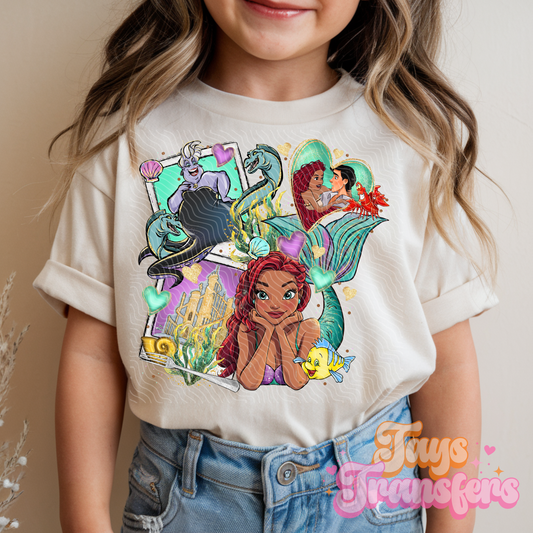 Ariel - Kids DTF Transfer