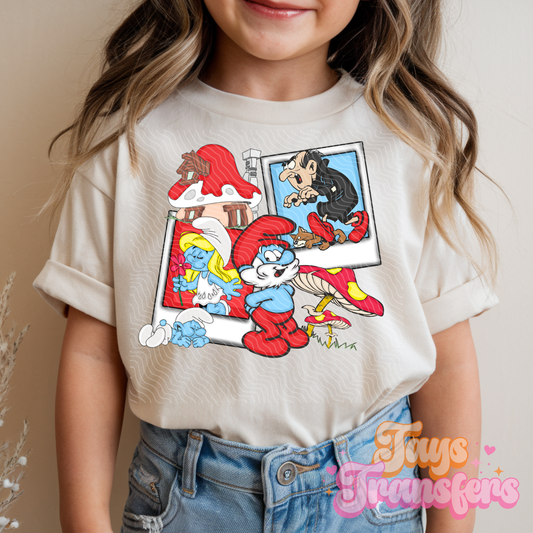 Smurf - Kids DTF Transfer