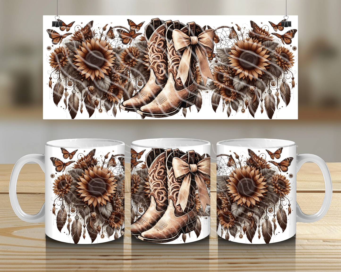 Country Boots - 11oz Mug