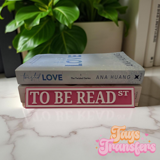 To Be Read St • To Be Read Ave • To Be Read Ln  - Bookshelf Sign