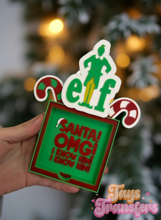 Elf Sticky Note Holder