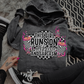 This Girl Runs On Caffeine & Sarcasm -  DTF Transfer