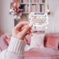 Book Stack - Holographic Sticker