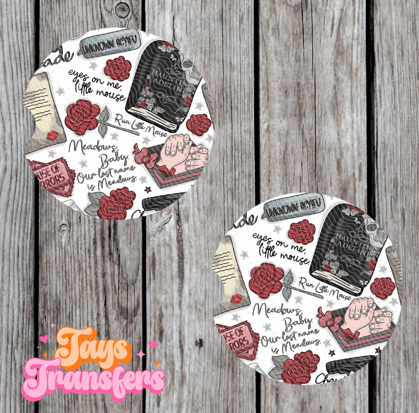 Adeline - Car Coasters