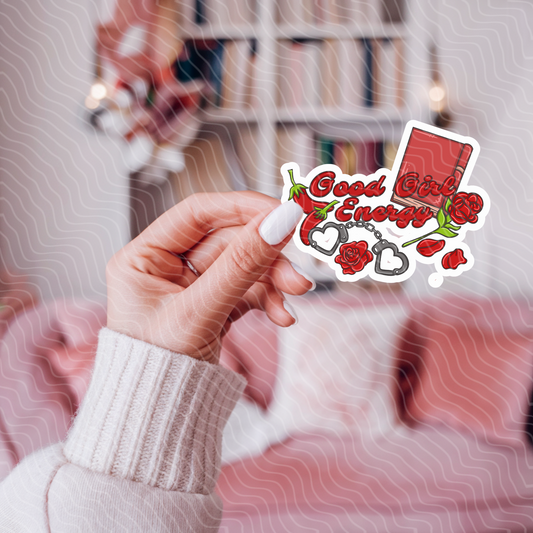 Good Girl Energy - Holographic Sticker
