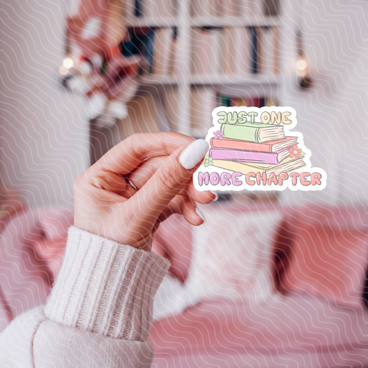 One More Chapter - Holographic Sticker