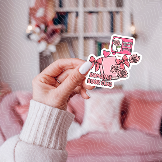 Romance Book Club - Holographic Sticker