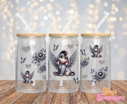 Sparkle Donkey - 16OZ UV DTF Wrap