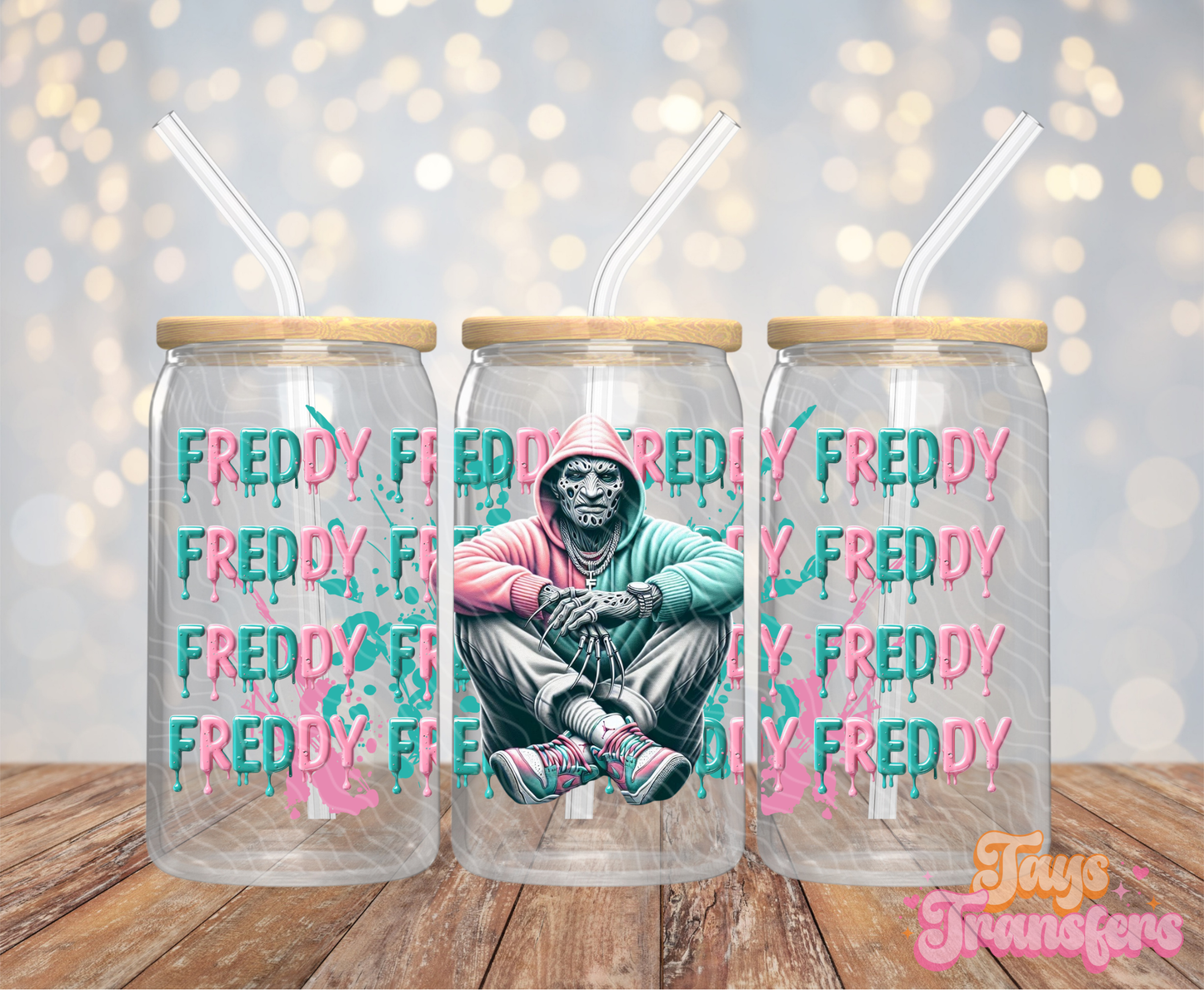 Freddy - 16OZ UV DTF Wrap