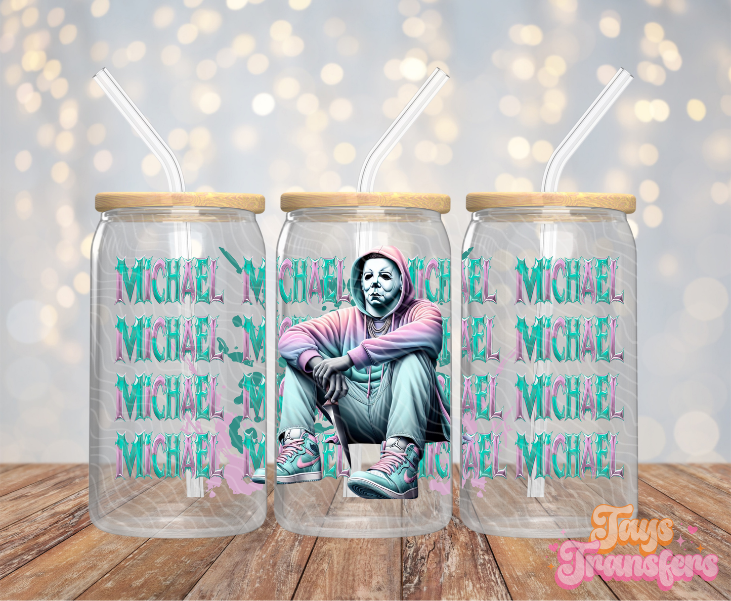 Michael - 16OZ UV DTF Wrap