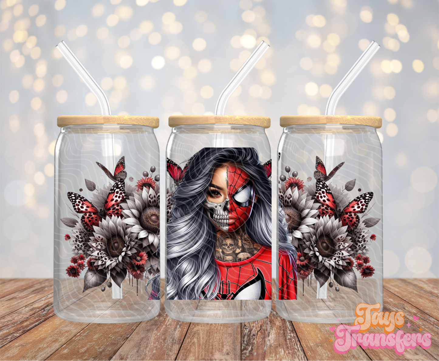 Spider Girl - 16OZ UV DTF Wrap