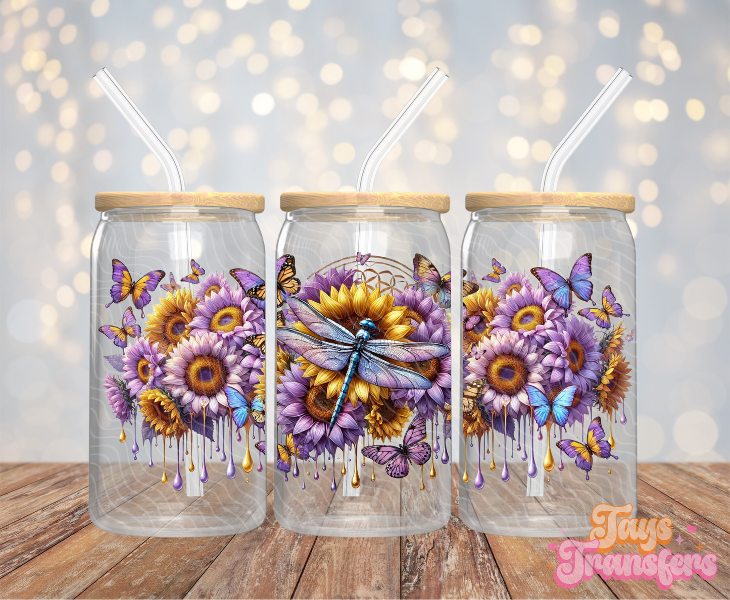 Dragonfly - 16OZ UV DTF Wrap