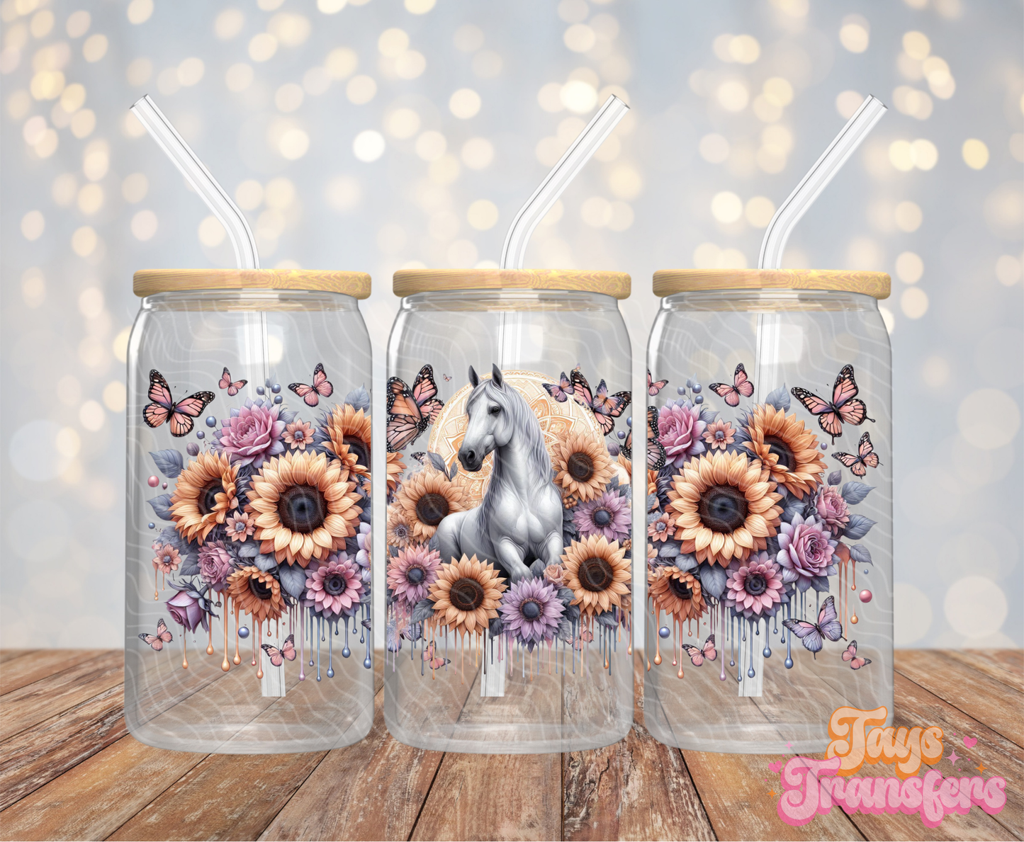 Horse - 16OZ UV DTF Wrap
