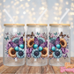Blue/Purple Leopard Butterflies - 16OZ UV DTF Wrap