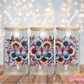 Pink/Blue Leopard Butterflies - 16OZ UV DTF Wrap