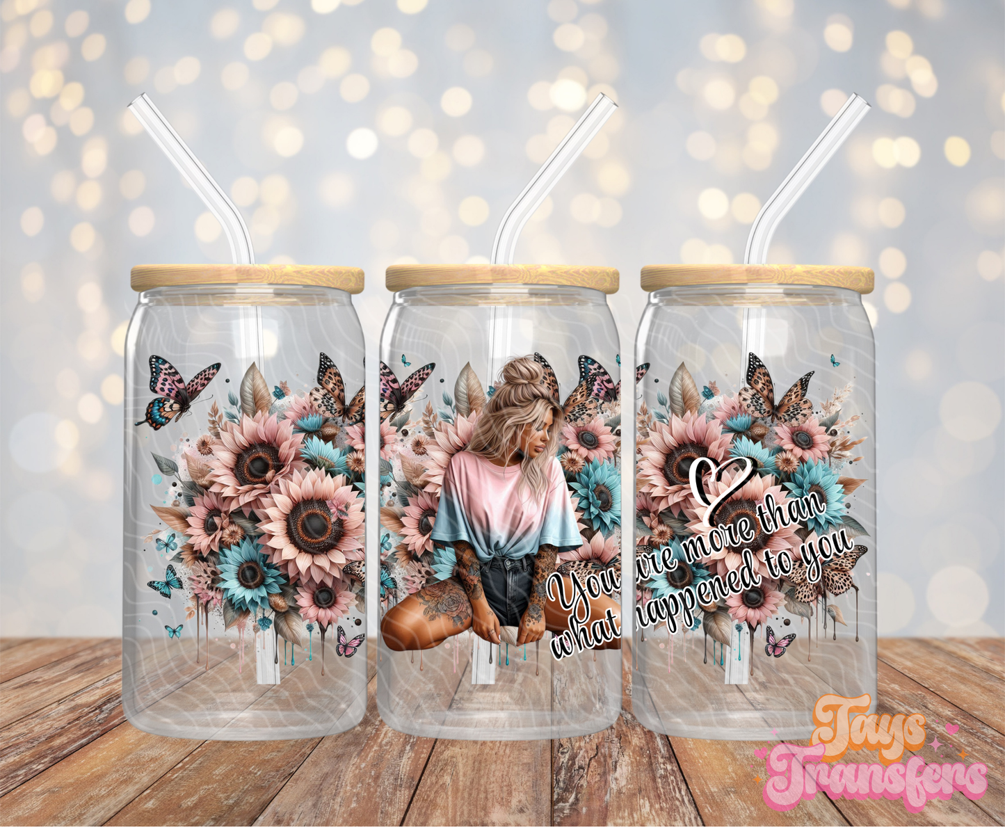 You Are More Than - 16OZ UV DTF Wrap