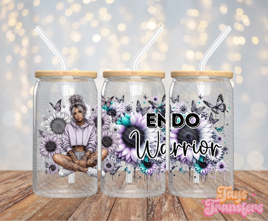 Endo Warrior - 16OZ UV DTF Wrap