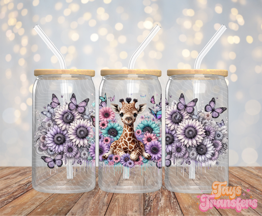 Giraffe - 16OZ UV DTF Wrap