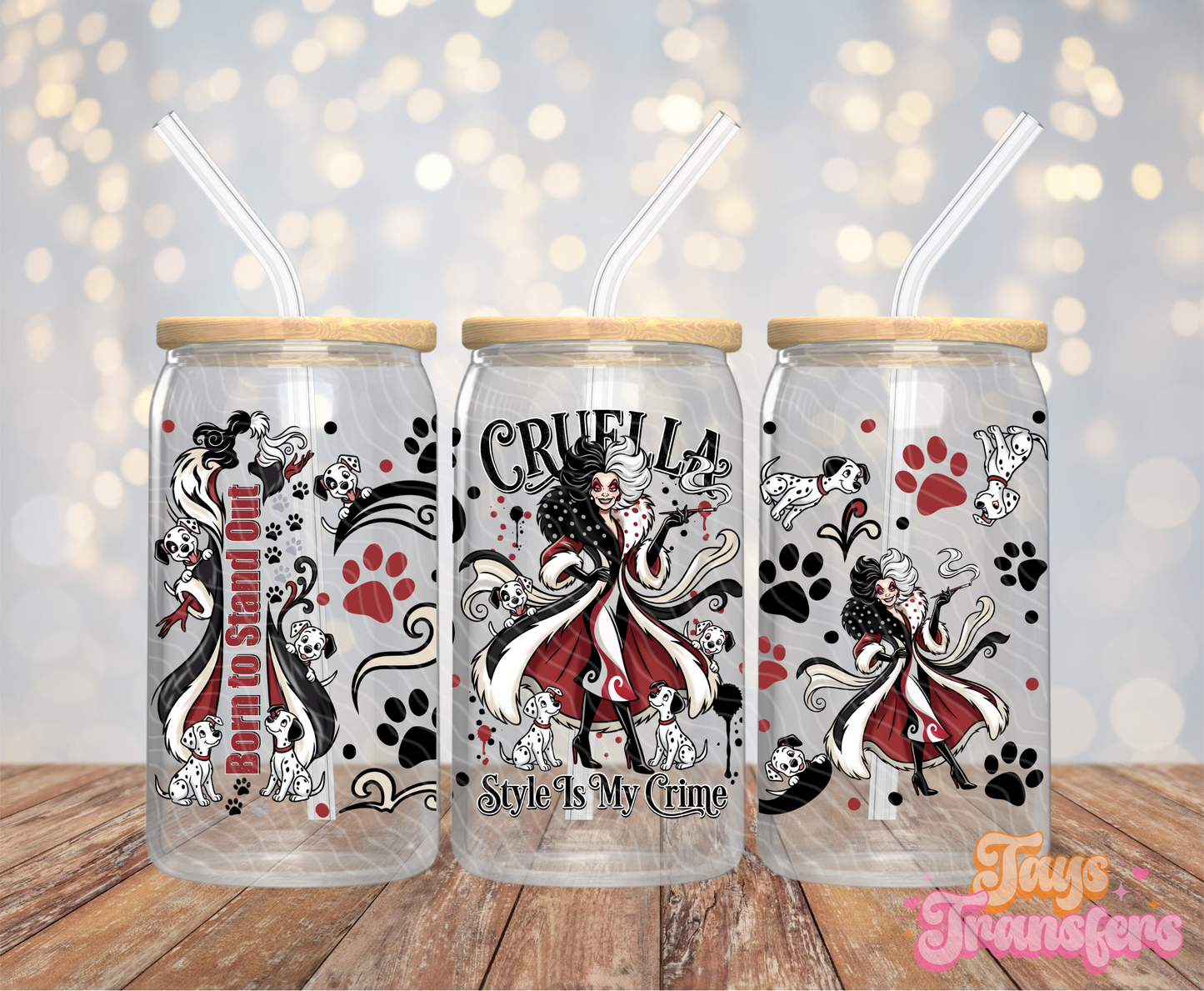 Born To Stand Out - 16OZ UV DTF Wrap