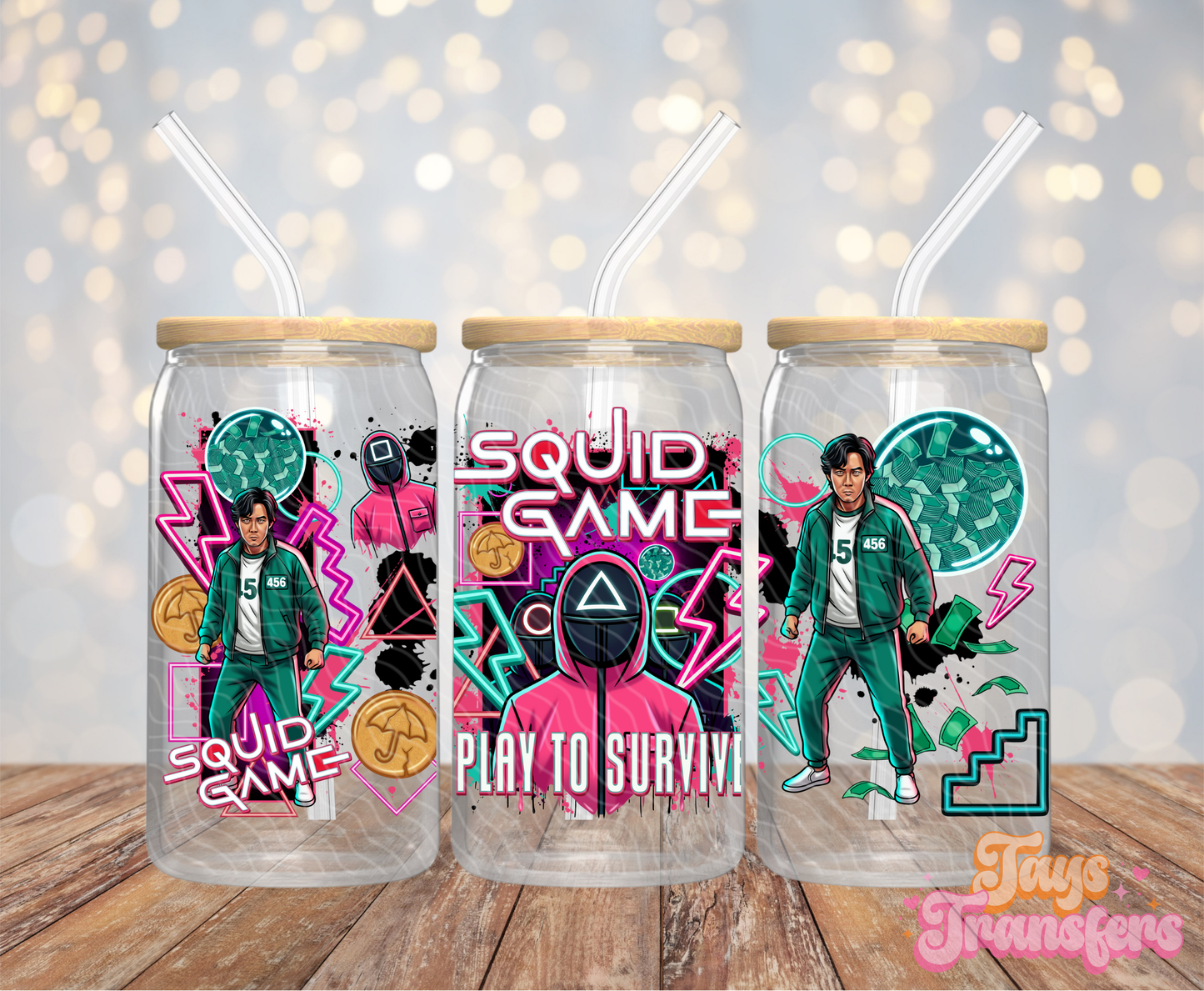 Squid - 16OZ UV DTF Wrap