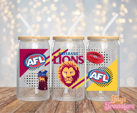 Lions - 16OZ UV DTF Wrap