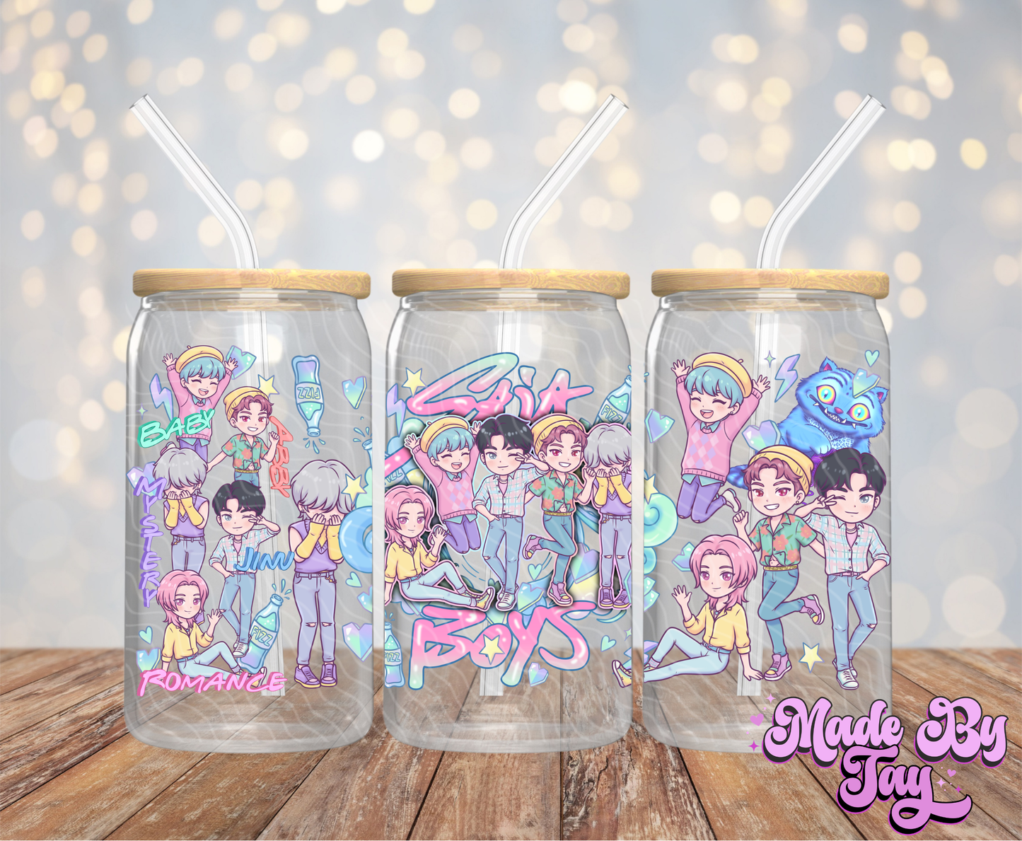S_ja Boys - 16OZ UV DTF Wrap