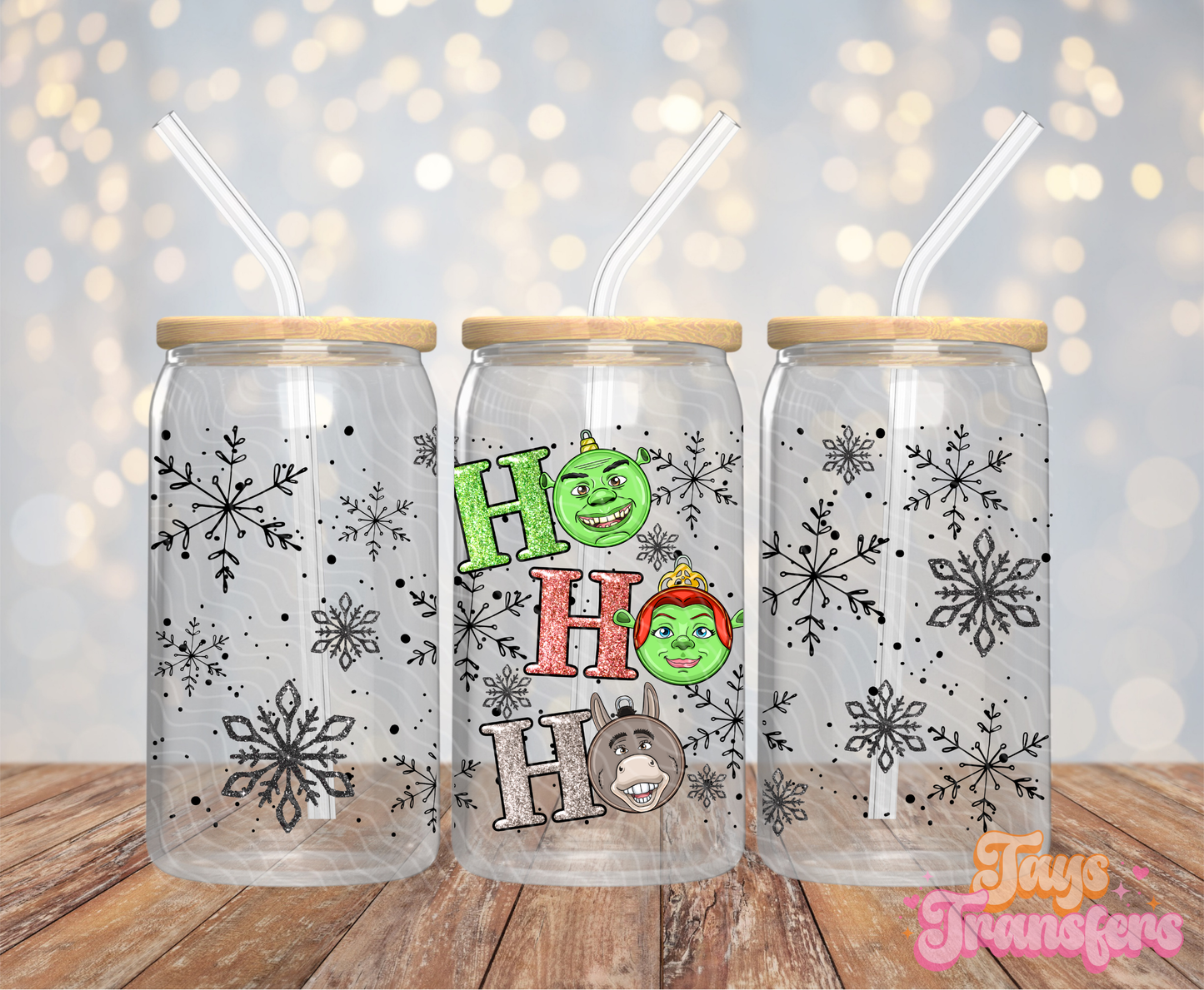 Ogre Ho Ho Ho - 16OZ UV DTF Wrap