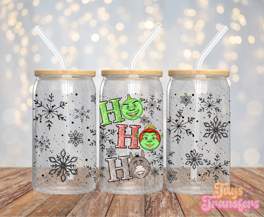 Ogre Ho Ho Ho - 16OZ UV DTF Wrap