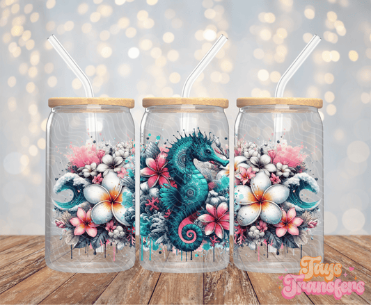 Seahorse - 16OZ UV DTF Wrap