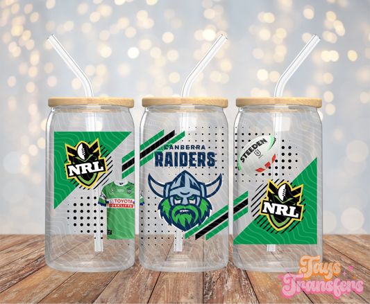 Raiders - 16OZ UV DTF Wrap