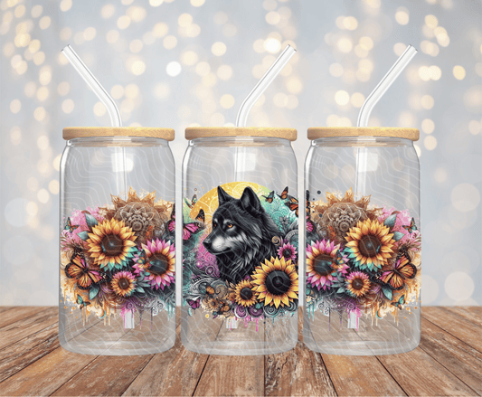 Wolf - 16OZ UV DTF Wrap