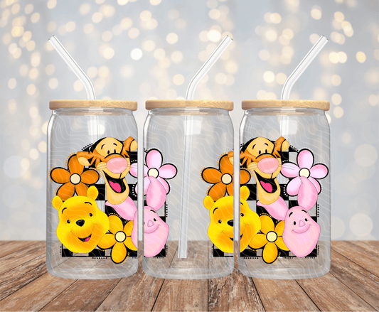 Bear & Friends - 16OZ UV DTF Wrap