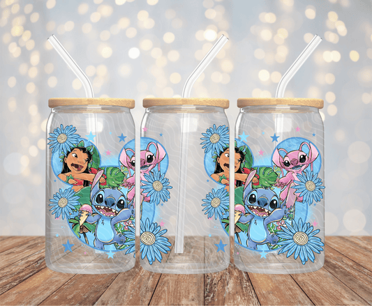 Blue Guy - 16OZ UV DTF Wrap