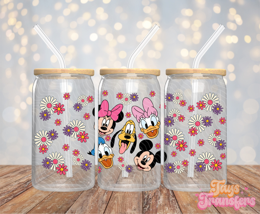 Mouse & Friends - 16OZ UV DTF Wrap