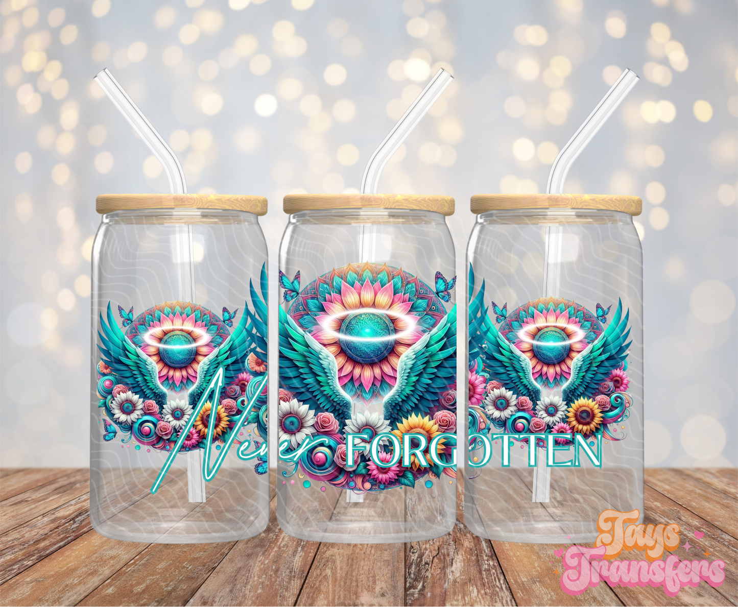 Never Forgotten - 16OZ UV DTF Wrap
