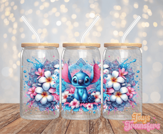Blue Guy - 16OZ UV DTF Wrap