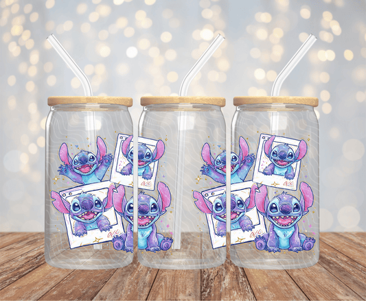 Blue Guy - 16OZ UV DTF Wrap