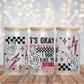 I Don't Like You Either Pink - 16OZ UV DTF Wrap