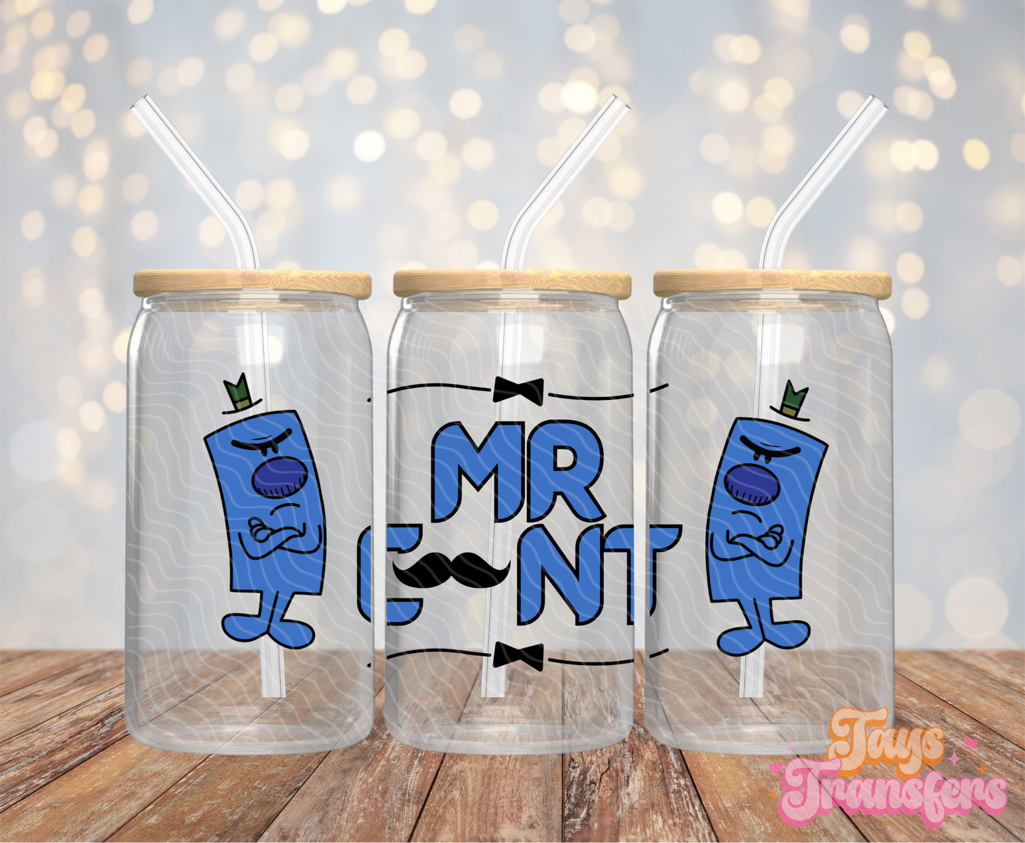 Mr C - 16OZ UV DTF Wrap