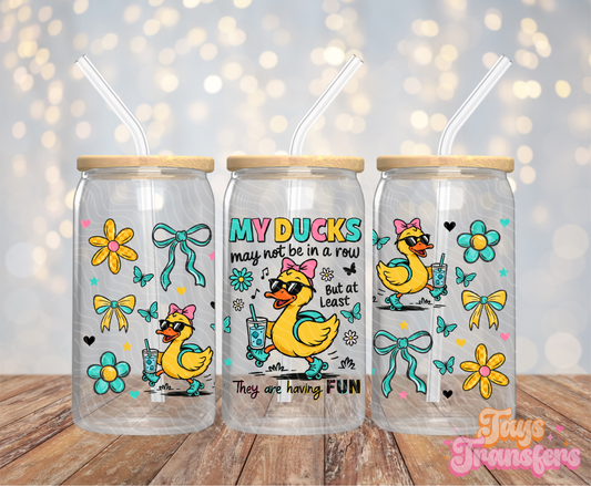 My Ducks - 16OZ UV DTF Wrap