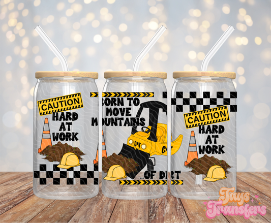 Born To Move Mountains - 16OZ UV DTF Wrap