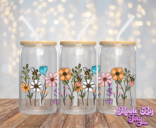 Wildflowers - 16OZ UV DTF Wrap