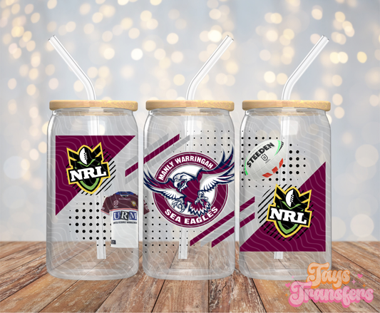 Sea Eagles - 16OZ UV DTF Wrap