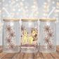Lion Floral - 16OZ UV DTF Wrap