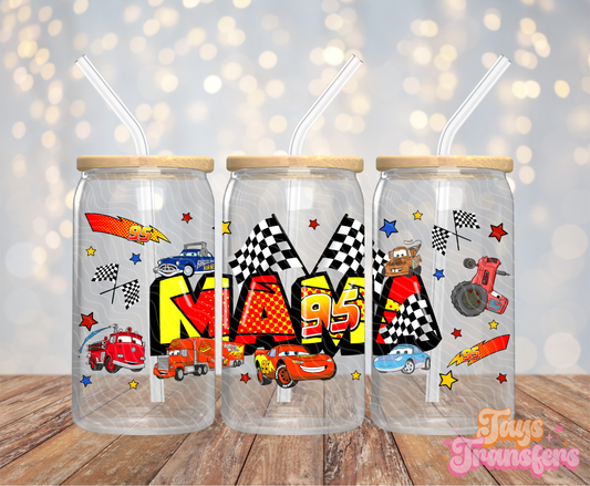 Mama Cars - 16OZ UV DTF Wrap