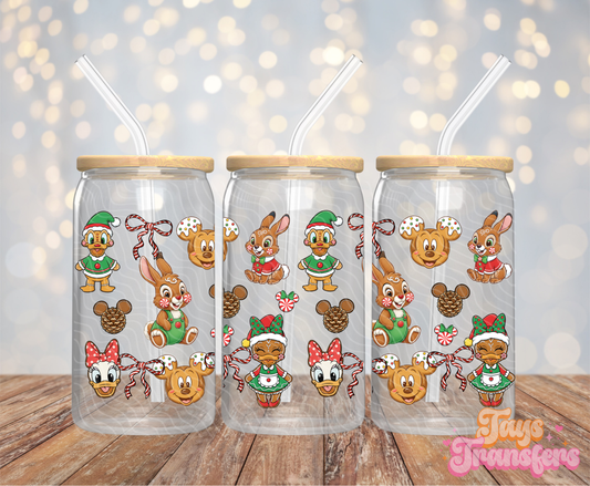 Mouse & Friends Cookies - 16OZ UV DTF Wrap