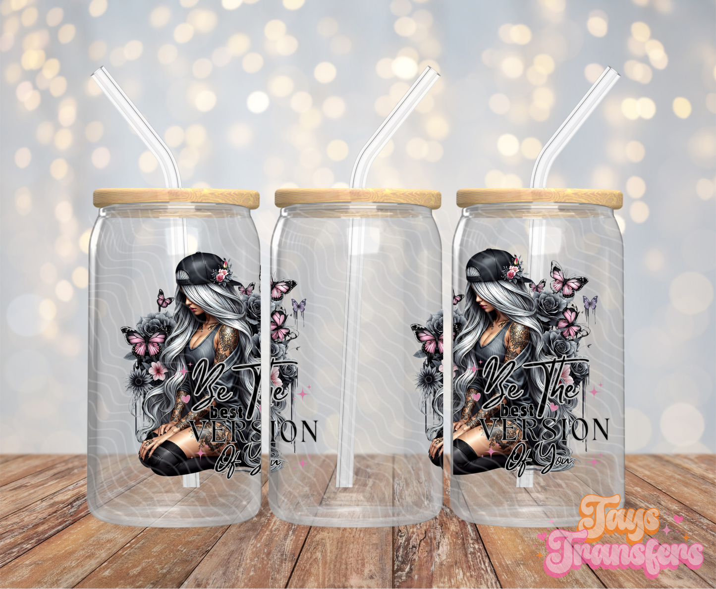 Be The Best Version Of You - 16OZ UV DTF Wrap