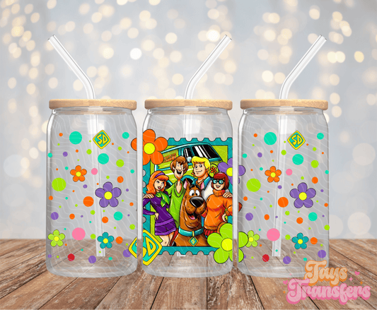 Scooby Stamp - 16OZ UV DTF Wrap