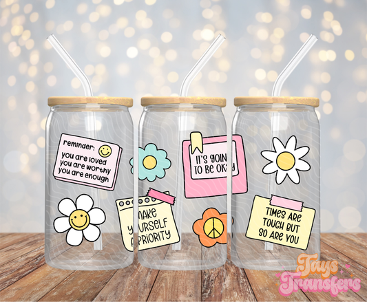 Reminders - 16OZ UV DTF Wrap